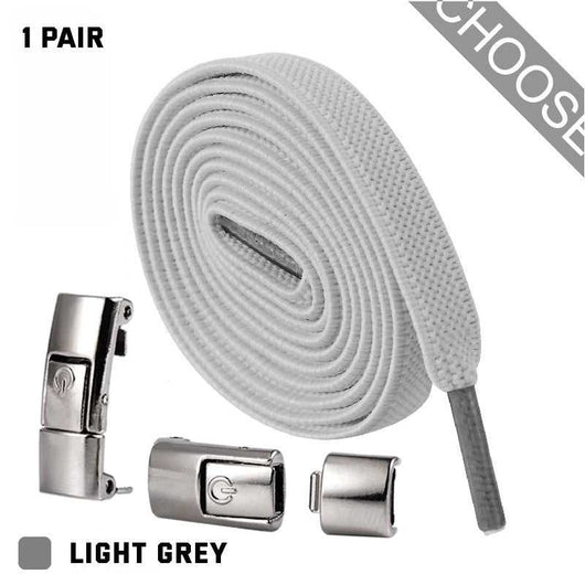 Press Lock Shoelaces Without Ties Elastic Laces Sneaker
