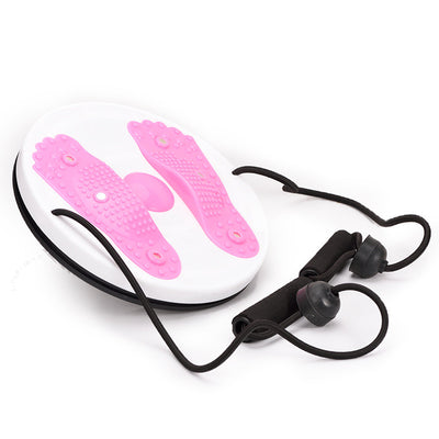 Exercise and fitness waist twisting machine

