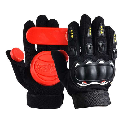 Downhill Skateboard Gloves Roller Long Board Slider 