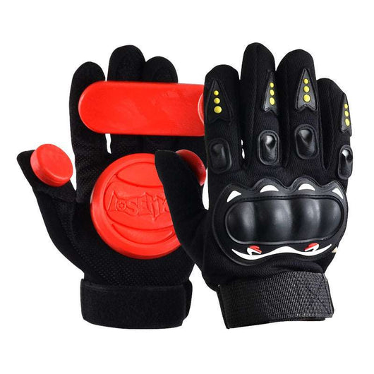 Downhill Skateboard Gloves Roller Long Board Slider 