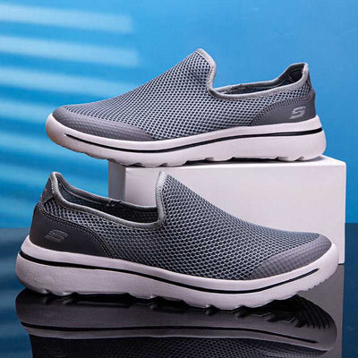 Comfortable Men's Walking Shoes Mesh Slip-on Breathable