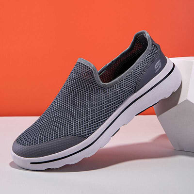 Comfortable Men's Walking Shoes Mesh Slip-on Breathable