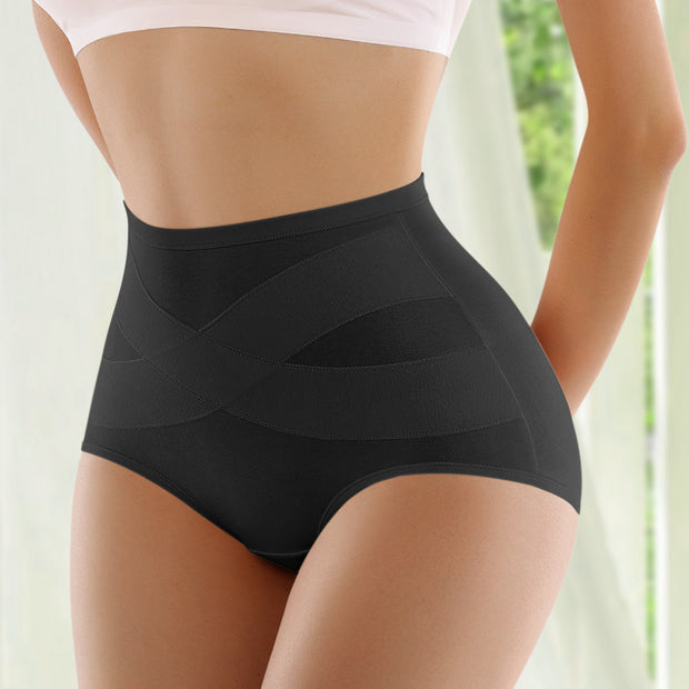 Women's High Waisted Tummy Tuck Hip Lifting Shaping Pants