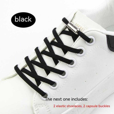 Free Metal Capsule Elastic Shoelace Buckle Accessories