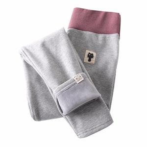 Women Cotton Legging Cat Casual Spring Kitten Patchwork High Waist