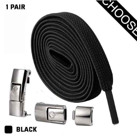 Press Lock Shoelaces Without Ties Elastic Laces Sneaker