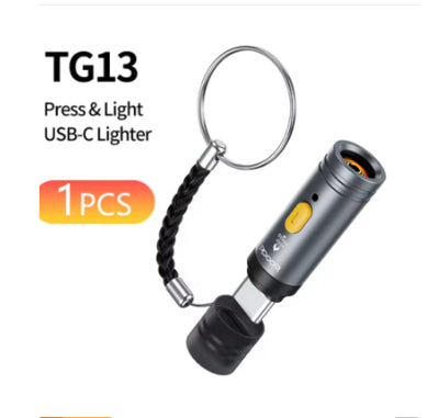 Portable Mini Lighter For Outdoor Camping And Emergency Ignition