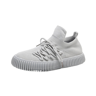 Net Face Casual Shoes Lace-up Sneakers Student Shoe Tide