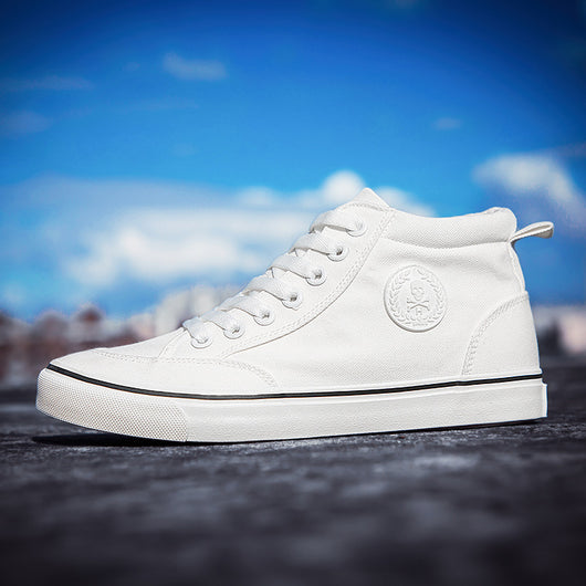 High-top Cloth Shoes Lazy Shoes Lace Up Casual