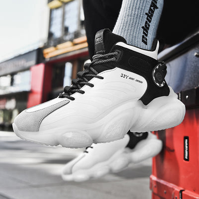 High-top Student Air Cushion Popcorn Sneakers