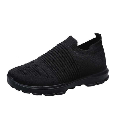 Knit Sock Shoes Women Comfortable Breathable Flats Shoes 