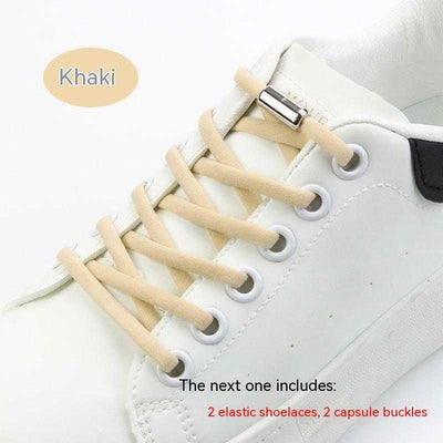Free Metal Capsule Elastic Shoelace Buckle Accessories