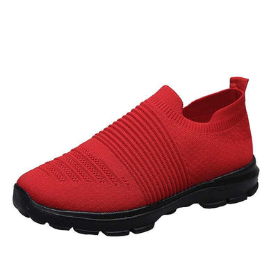 Knit Sock Shoes Women Comfortable Breathable Flats Shoes 