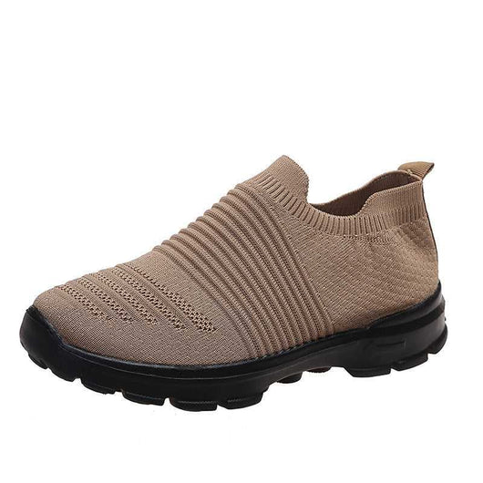 Knit Sock Shoes Women Comfortable Breathable Flats Shoes 