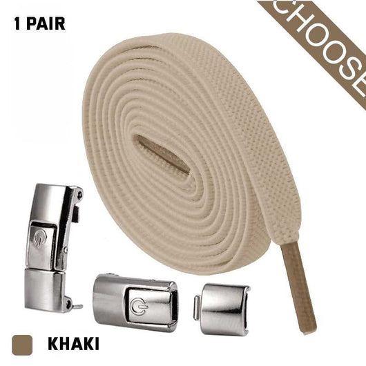 Press Lock Shoelaces Without Ties Elastic Laces Sneaker