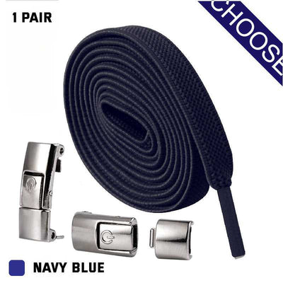 Press Lock Shoelaces Without Ties Elastic Laces Sneaker