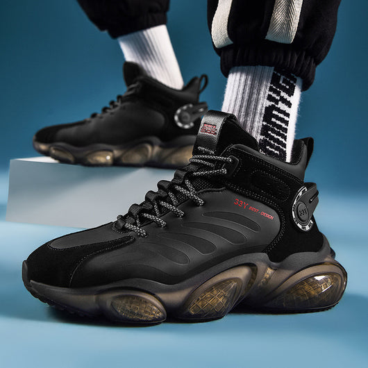 High-top Student Air Cushion Popcorn Sneakers