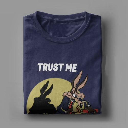 Simple Printed Cotton Vintage Men's T-Shirt