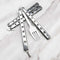 Stainless Steel Practice Butterfly Knife Folding End Blade