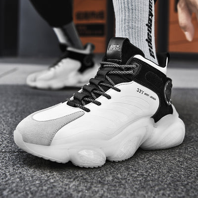 High-top Student Air Cushion Popcorn Sneakers