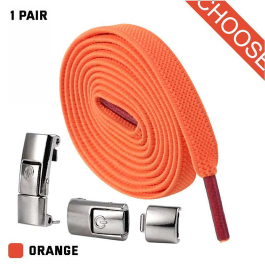 Press Lock Shoelaces Without Ties Elastic Laces Sneaker