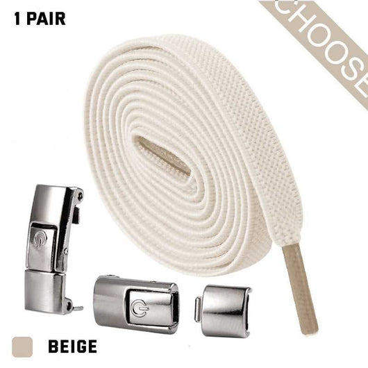 Press Lock Shoelaces Without Ties Elastic Laces Sneaker