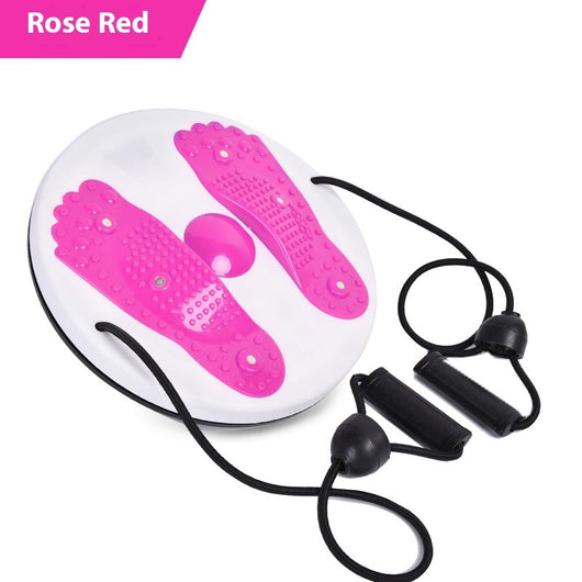 Exercise and fitness waist twisting machine

