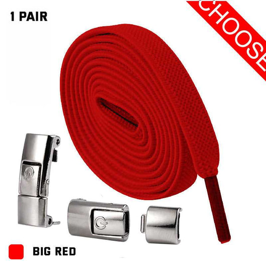 Press Lock Shoelaces Without Ties Elastic Laces Sneaker