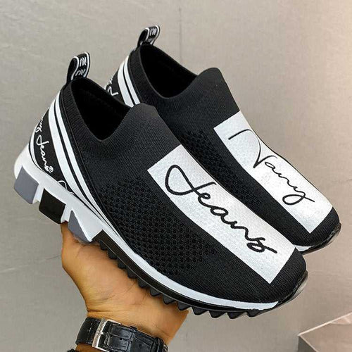 Flying Woven Sneakers Breathable Couple Coconut Shoes