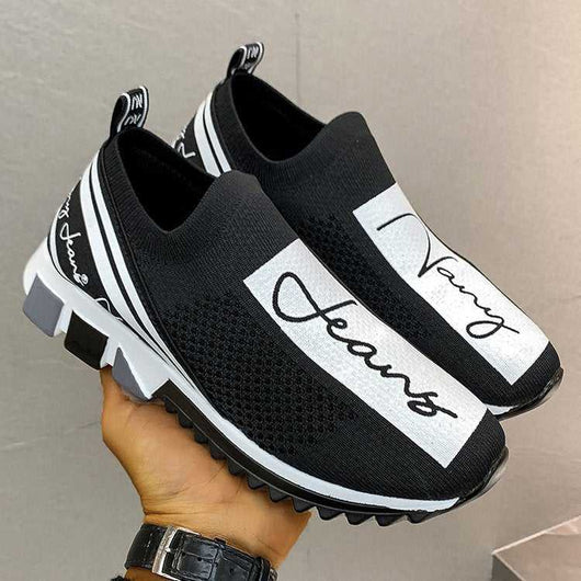 Flying Woven Sneakers Breathable Couple Coconut Shoes