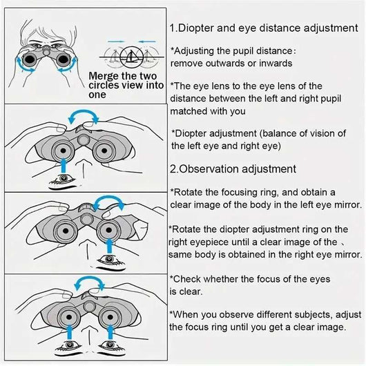 Binoculars For Adults High Power,60x60 With Low Light Night
