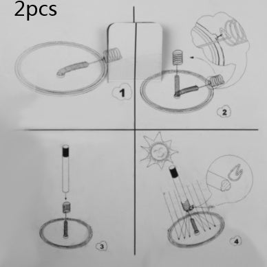 Outdoor Solar Cigarette Lighter Solar Fire