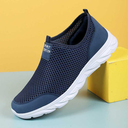 Large Size Casual Shoes Mesh Surface Low-top Sneaker