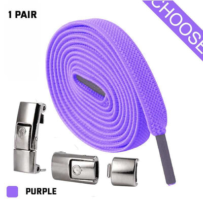 Press Lock Shoelaces Without Ties Elastic Laces Sneaker
