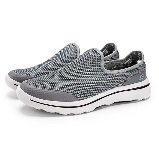 Comfortable Men's Walking Shoes Mesh Slip-on Breathable