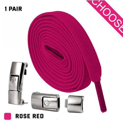 Press Lock Shoelaces Without Ties Elastic Laces Sneaker
